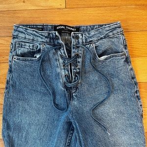 Hollister high waster boot cut jeans